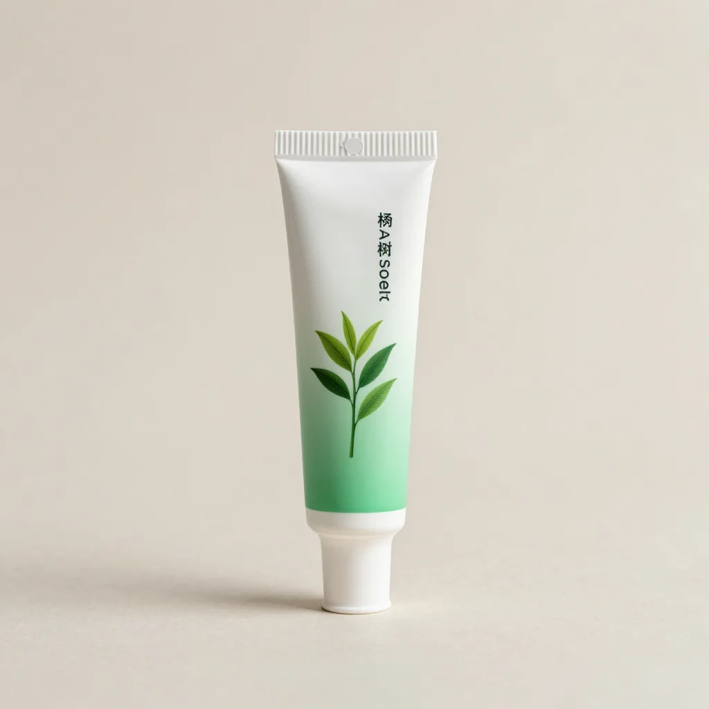 A small tube of tea tree spot gel