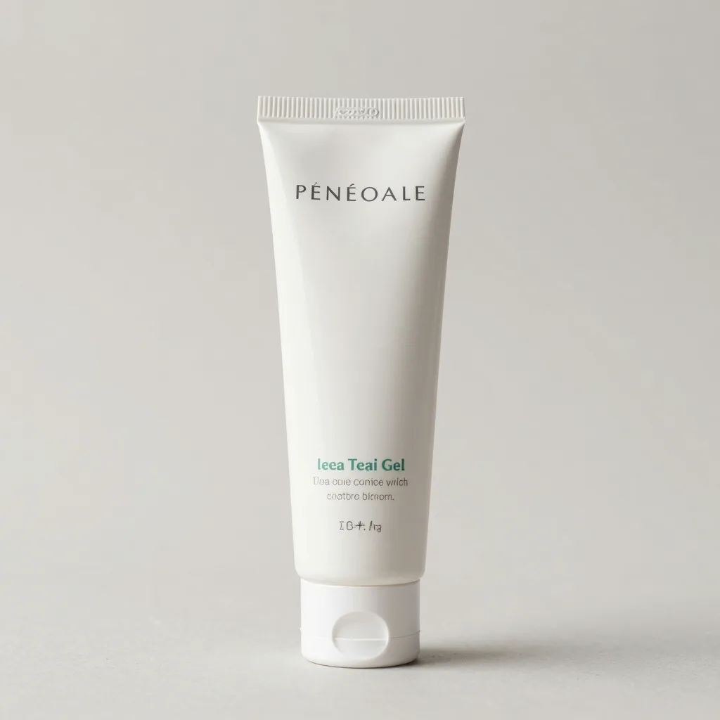 A tube of gentle tea tree gel